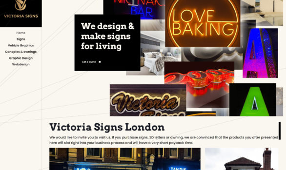 Victoria Signs London